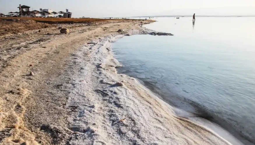 Мертвое море. Пляж Эйн Бокек